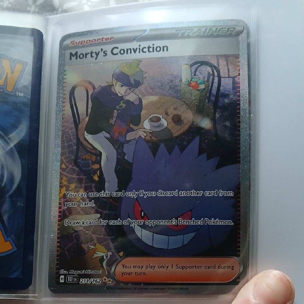 Pokemon Trainer Card - Morty's Conviction